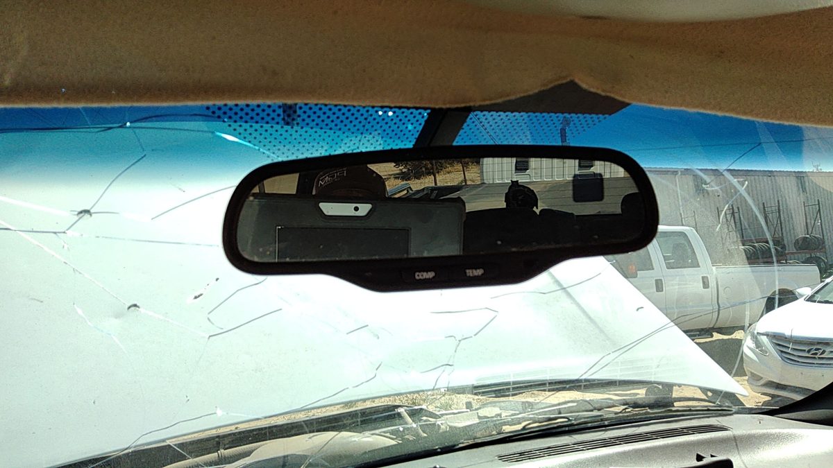 2005 Sierra 1500 Hd Inside Rear View Mirror Oem Windshield Mounted