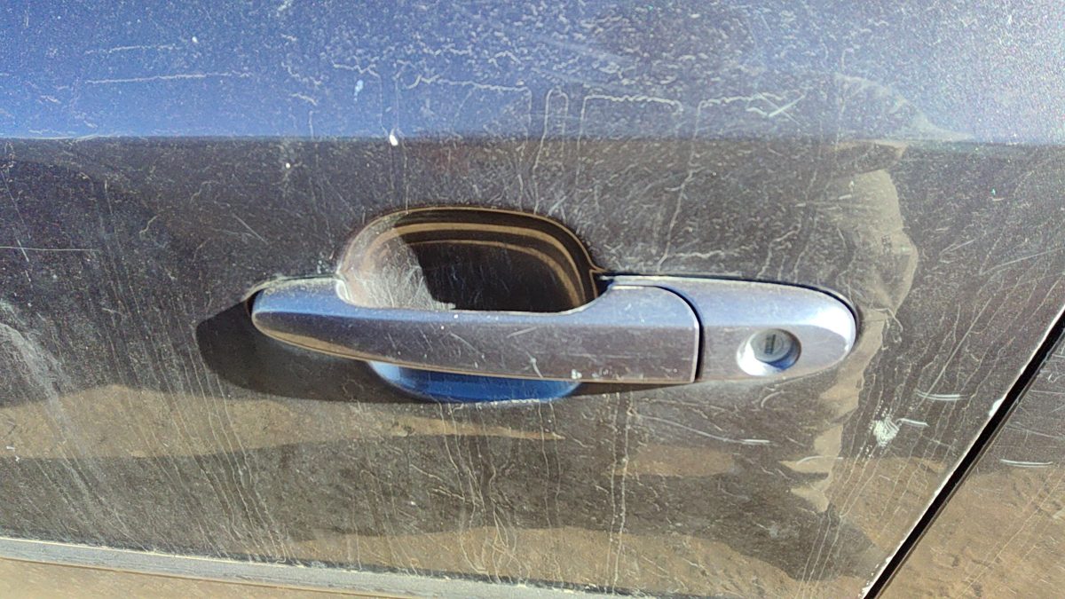 2005-2010 Chevy Cobalt Driver Left Front Outside Door Handle Oem Blue 84U