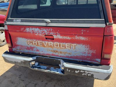 1990 S10/s15/sonoma Truck Trunk/decklid/hatch/tailgate