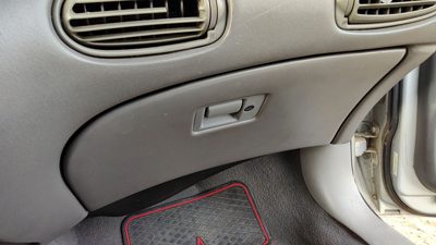 1996-1999 Ford Taurus Glove Box Assembly Complete Door With Latch Oem Gray
