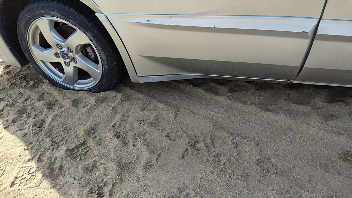 00-05 Bonneville Passenger Right Rear Lower Rocker Panel Moulding Side Skirt