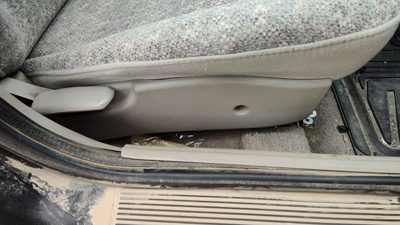 1996-2002 Saturn Sl1 Passenger Right Side Seat Trim Panel Oem Gray
