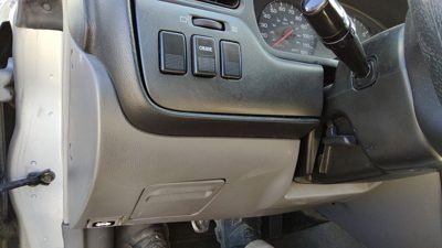 2000-2004 Subaru Legacy Lower Dash Under Column Knee Bolster Trim Panel Oem Gray