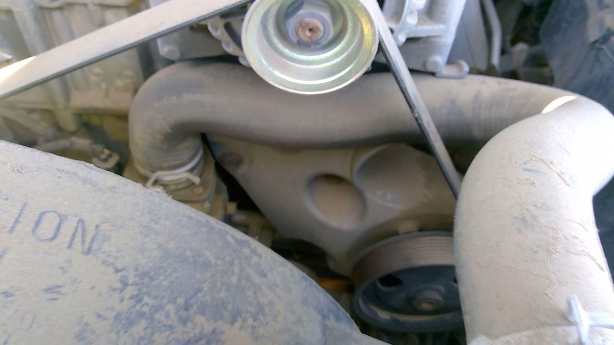 1999 F250 Super Duty Power Steering Pump With Mount Bracket 7.3L Powerstroke Oem