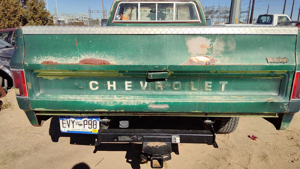 1973-1980 Silverado C10 Tail Gate Assembly Oem Green 00345806