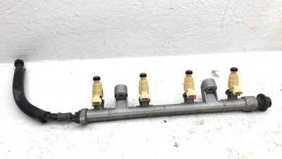 2004-2006 Kia Spectra Complete Fuel Rail With Injectors Set Loaded Oem 2.0L At