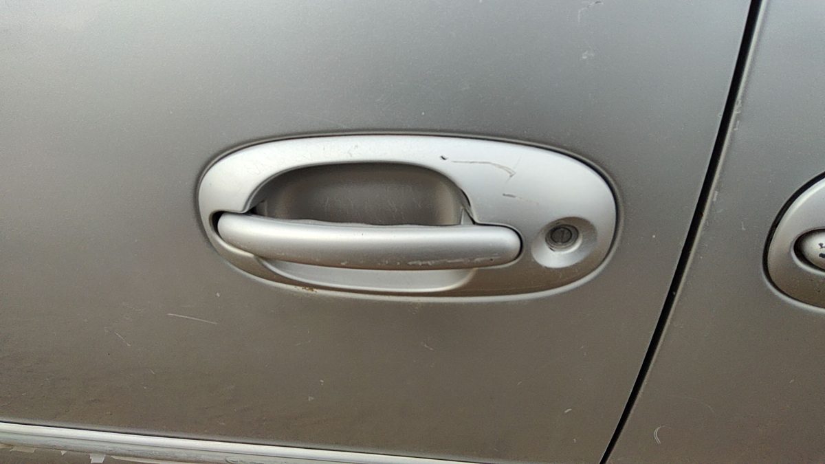 2000 Chrysler Town & Country Driver Left Front Outside Door Handle Oem Silver