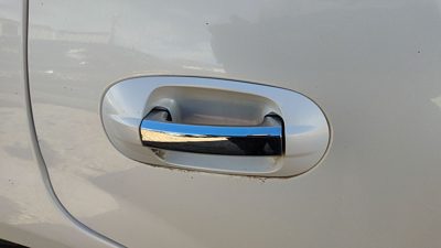 03-17 Navigator Passenger Right Rear Outside Door Handle Back Pv White Chocolate