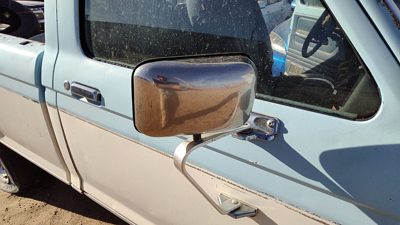 1983-1990 Ford Ranger Passenger Right Side Mirror Door Mounted Oem E5tz17696d