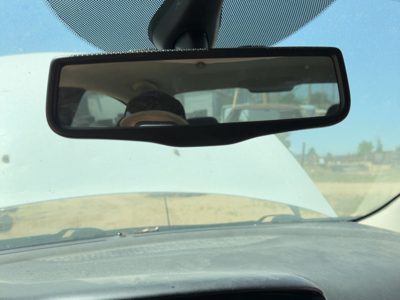 2013-2016 Dodge Dart Inside Rear View Mirror Oem Windshield Mounted 68155254Ae