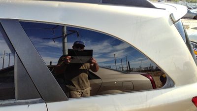 07-08 Grand Vitara Xl-7 Driver Left Rear Quarter Glass Back Side Window Oem