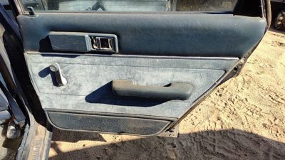 1984-1986 Toyota Camry Passenger Right Rear Inside Door Trim Panel Back