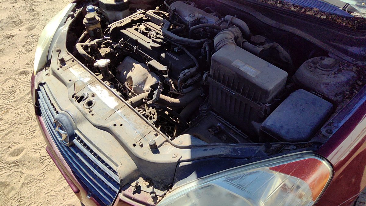2007 Hyundai Accent Radiator Support