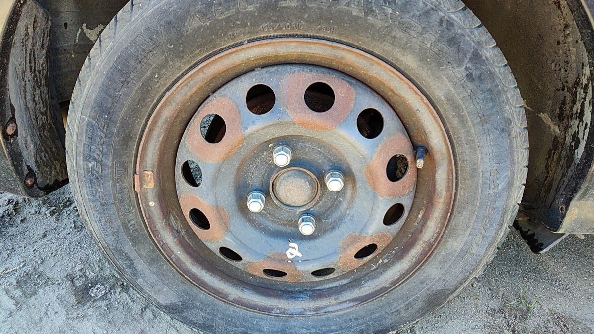 2004-2006 Kia Spectra 15 Steel Wheel Oem Factory Rim #2 529102f050