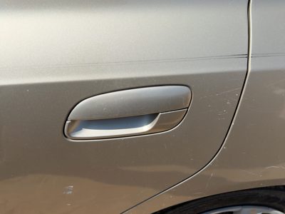 01-06 Elantra Driver Left Rear Outside Door Handle Oem Back Prime Beige Ko