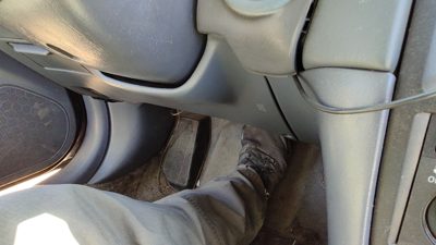97-01 Toyota Camry Lower Dash Under Column Knee Bolster Trim Panel Oem Gray 10