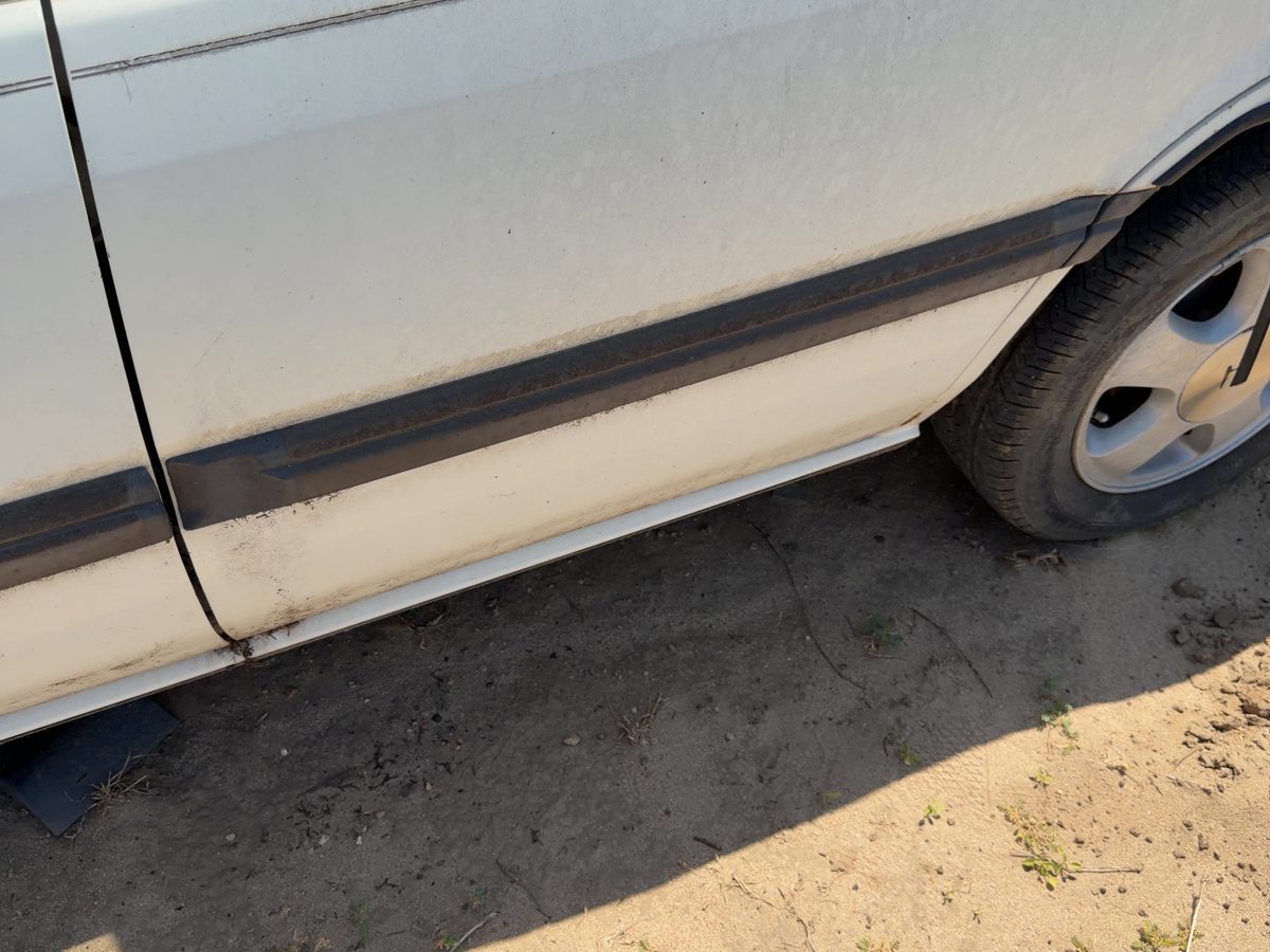 1988-1989 Honda Accord Lx Driver Left Rear Moulding From Door Oem Back