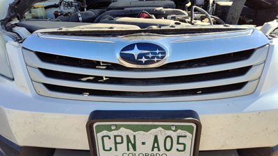 2010-2012 Subaru Legacy Outback Front Grille Assembly Oem 91121Aj04b