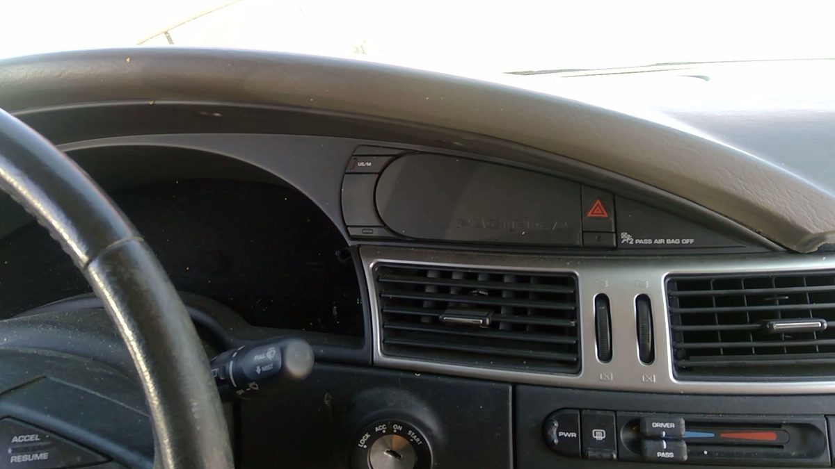 2004-2008 Chrysler Pacifica Trim Bezel Around Speedometer Dash Surround Panel