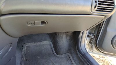 98-01 Oldsmobile Intrigue Glove Box Assembly Complete Door With Latch Gray 14B