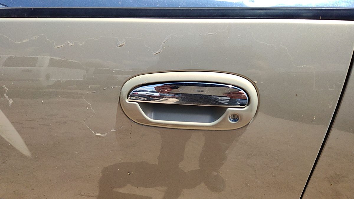 1998-2002 Lincoln Navigator Driver Left Front Outside Door Handle Oem Gold Bi