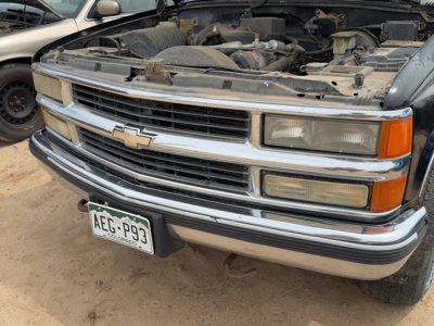 1994-1999 Chevy Silverado 1500 Front Grille Assembly Oem 15981106