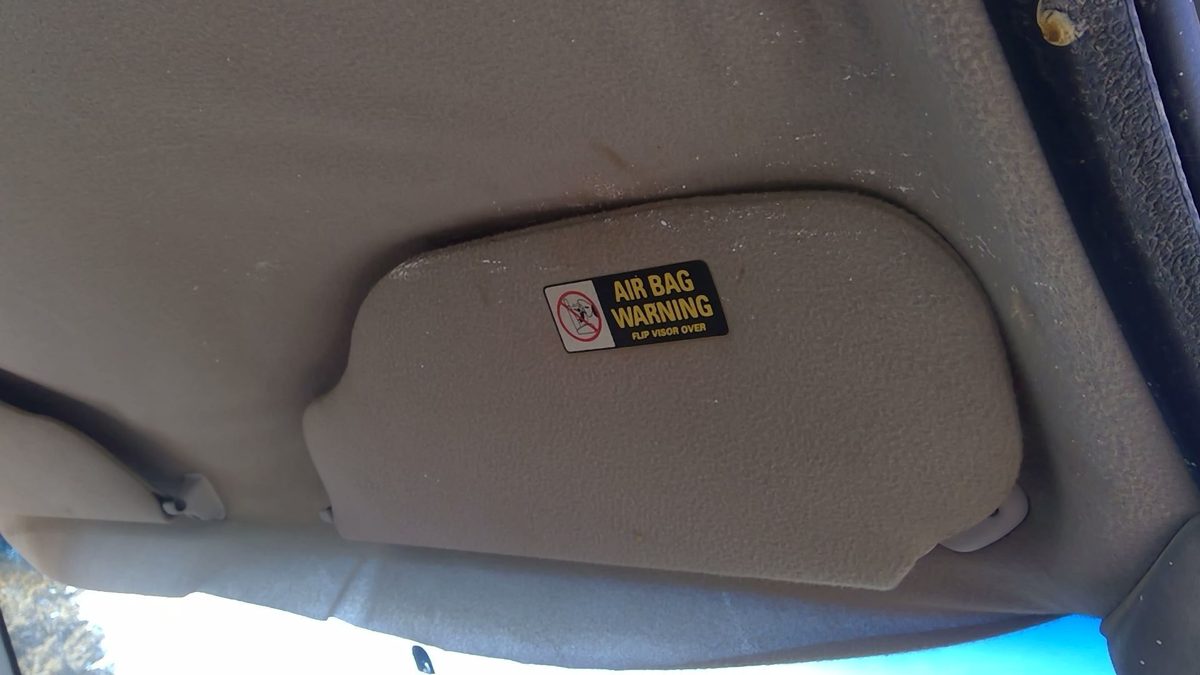 1999 F250 Super Duty Passenger Right Sun Visor Oem