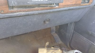 1992 Dodge Dakota Glove Box Assembly Complete Door With Latch Oem Gray