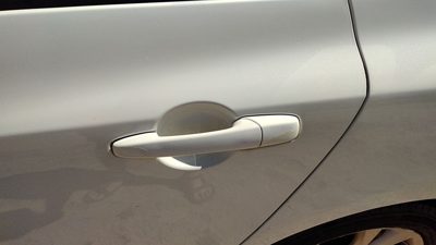 2004-2009 Mazda 3 Driver Left Rear Outside Door Handle Oem Back White 34K