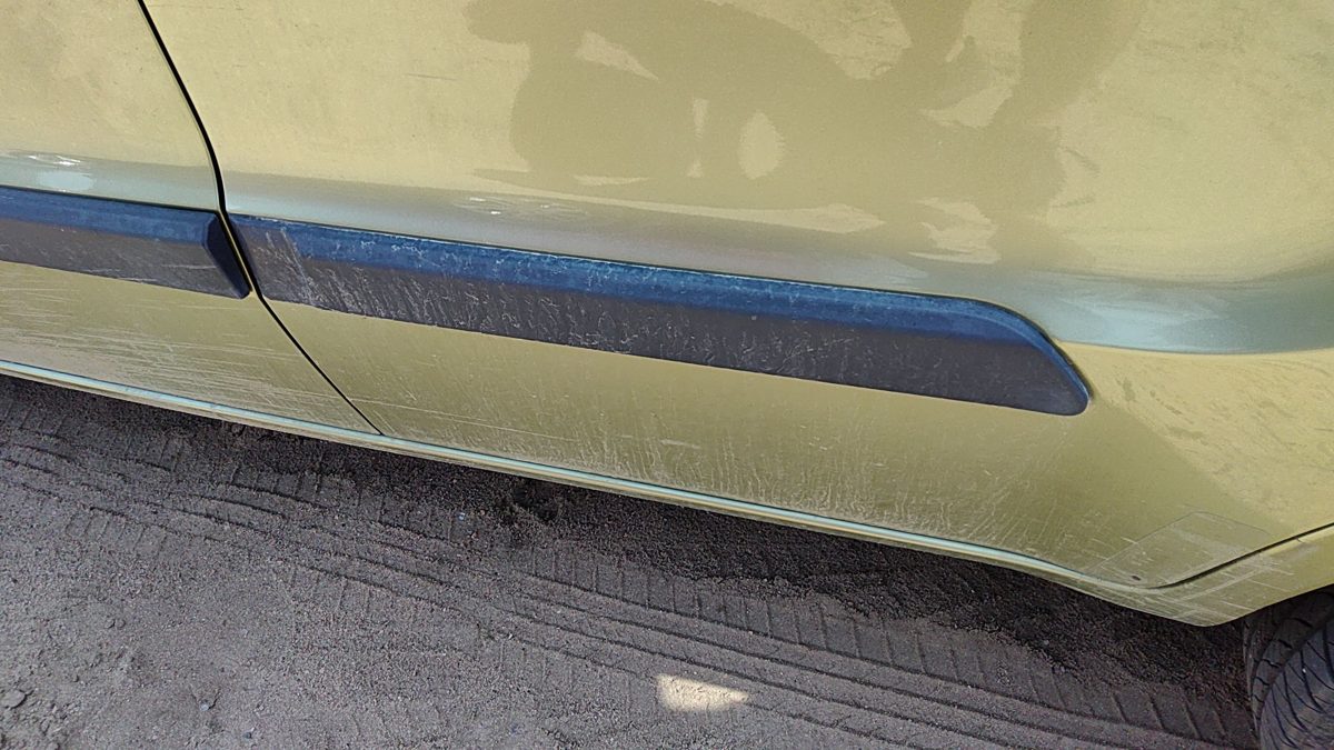 2010-2013 Kia Soul Driver Left Rear Moulding From Door Oem Back Trim Strip