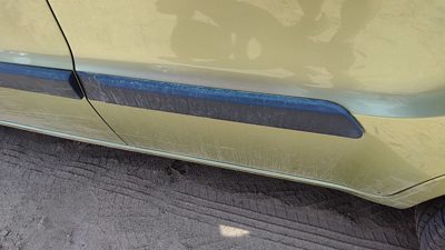 2010-2013 Kia Soul Driver Left Rear Moulding From Door Oem Back Trim Strip
