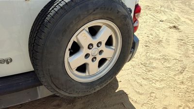 2005 Jeep Liberty Spare Tire Carrier