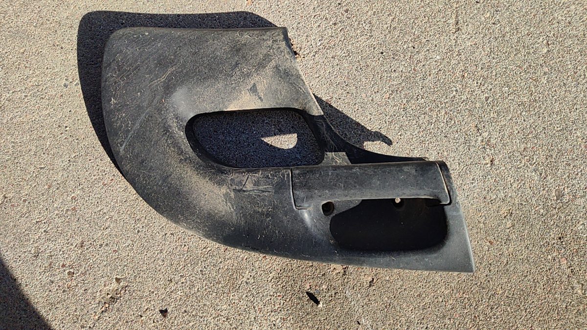 1998-2002 Ford Ranger Passenger Right Front Door Trim Panel Manual Windows Gray