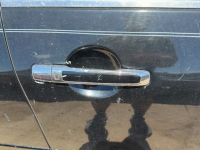 07-10 M35X Passenger Right Front Outside Door Handle 10/06 Black Obsidian Kh3