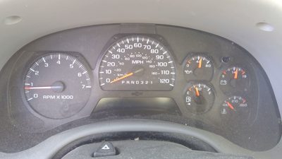 2006-08 Chevy Trail Blazer Speedometer Cluster Instrument Gauges Panel Oem Dash