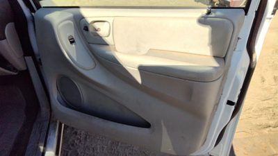 04-07 Dodge Caravan Passenger Right Front Door Trim Panel With Switches Khaki J1