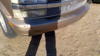 1995-2005 Chevy Astro Front Bumper Cover Assembly Oem Brown 15677873