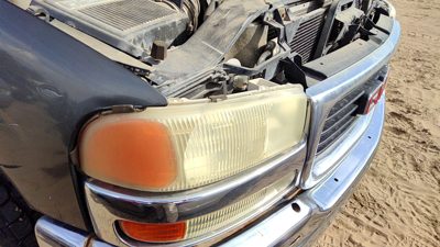 1999-2006 Gmc Sierra 2500 Passenger Right Head Light Oem Front Lamp 15850352