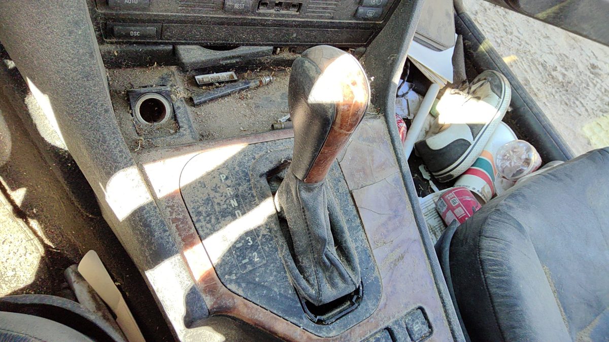 98 Bmw 540I Floor Shifter Lever Assembly Shift Unit Automatic Transmission Black