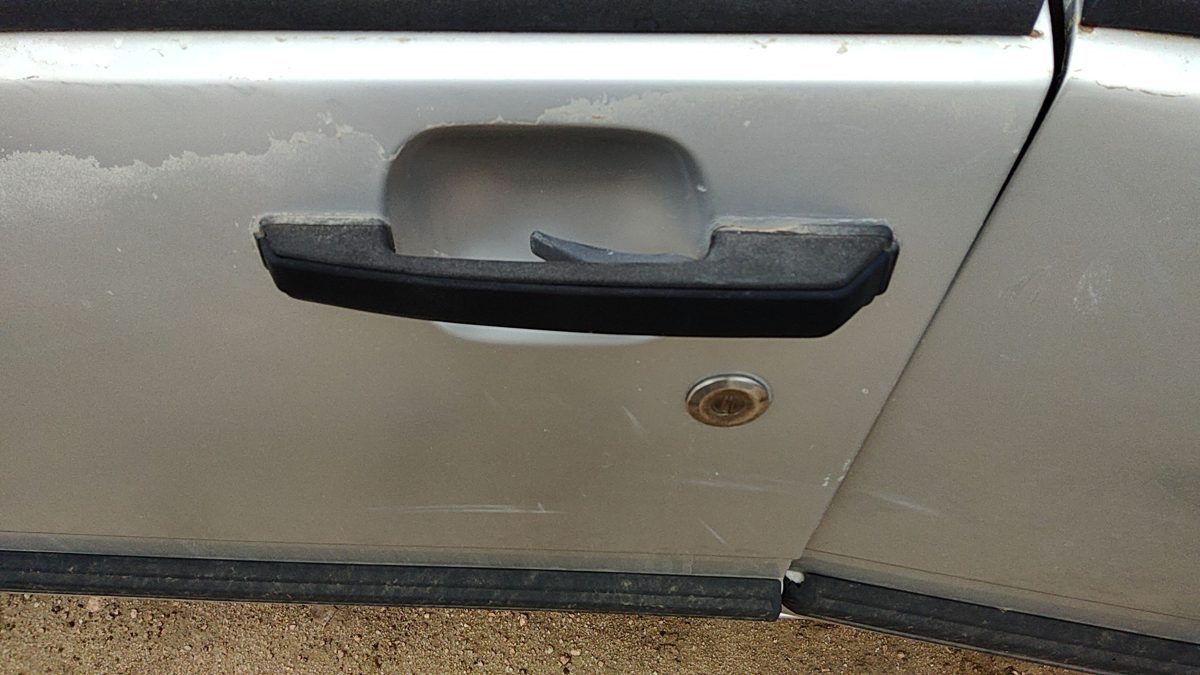 1991 Volvo 740 Driver Left Front Outside Door Handle Oem