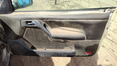 99-02 Cabrio Passenger Right Front Door Trim Panel With Switches Black