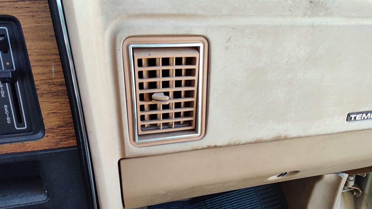 1984 Ford Tempo Center Dash Heater Vent Assembly Oem Ac Tan E43z5404320a