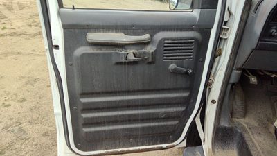 1992-1996 Ford Van E250 Driver Left Front Door Trim Panel Manual Gray