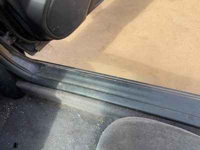 1998 Nissan Maxima Passenger Right Lower Sill Step Moulding Trim Panel Oem Black