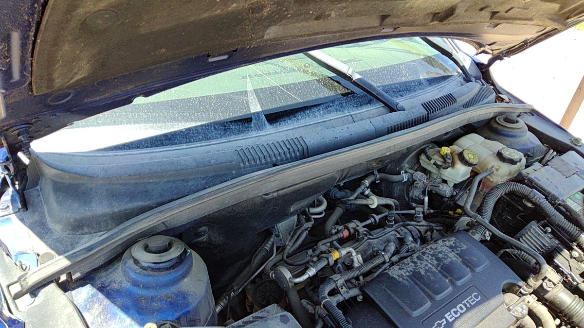 2013 Chevy Cruze Windshield Wiper Cowl Vent Trim Panel Oem Cover