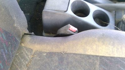 1996 Geo Tracker Passenger Right Front Seat Belt Buckle Receiver Oem Black