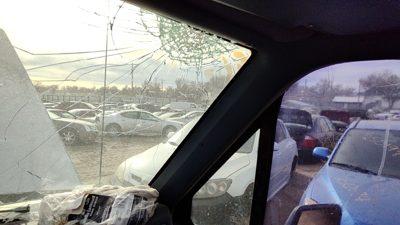 83-88 Ford Ranger Passenger Right A Pillar Trim Windshield Post Panel Oem Blue