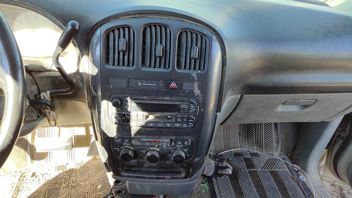 2007 Dodge Caravan Trim Bezel Around Radio Surround Dash Panel Oem