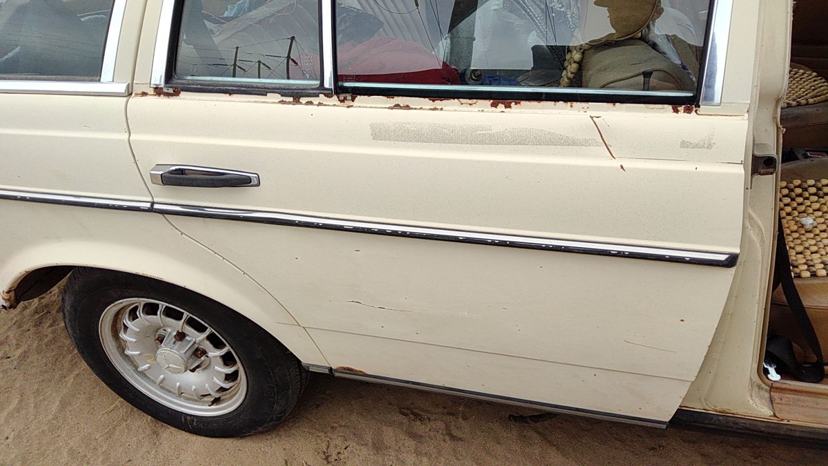1980 Mercedes 300d Rear Door