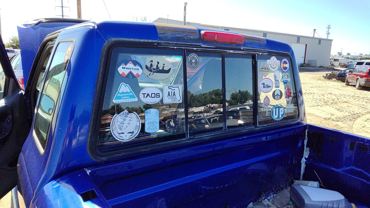 1998-2011 Ford Ranger Sliding Back Glass Rear Window Assembly Oem 6L5z13422b30ba